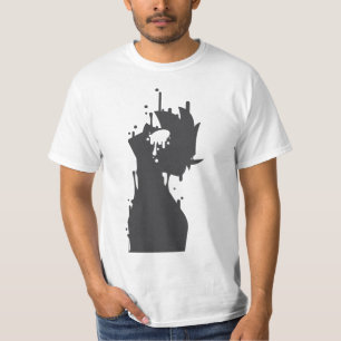 Melting Shadow Boy Anime Tee T-Shirt Design