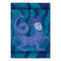 Melusine, Carte de voeux d'Imaginaire sous-marin