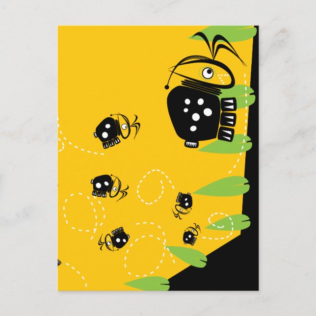 Melva la carte postale de bug (Devant)