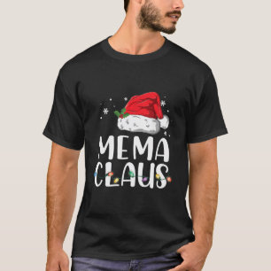 Méma Claus Noël T-shirt Pyjamas Père Noël G