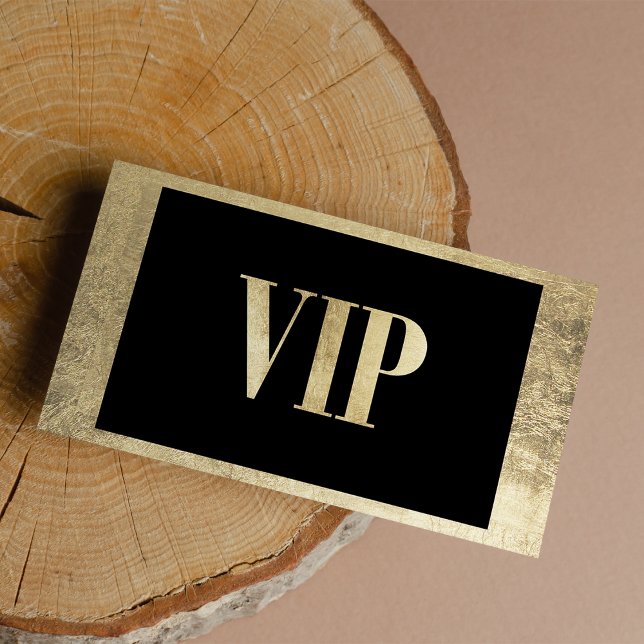 Membre de club de carte VIP à cadre noir et or (Luxury black and gold frame VIP card club member )