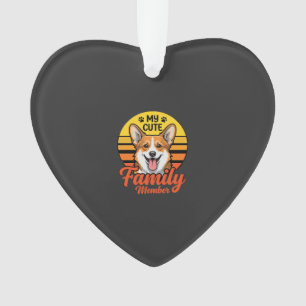 Membre de la famille Corgi mignon amateur de chien
