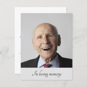 Membre de la famille Grey Passant Faire-part avec