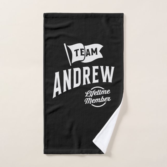 Membre de l'équipe Andrew Lifetime (Serviette à main)