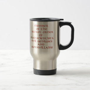 Membre des tasses secrètes de voyage d'ordre