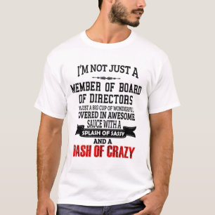 Membre Du Conseil D'Administration T-Shirt Don/Pr