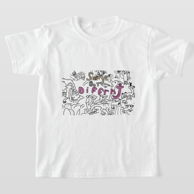 Même chose. Mais. Différent. T-shirt (Poser)