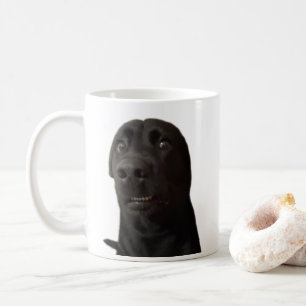 Mème de chien effrayé Mug double face