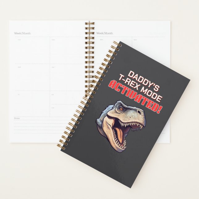 Mème de dinosaure Mode Papa T-Rex Activé  (Devant avec enveloppe)