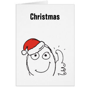 Mème de Noël Troll Le Me ThumbUp personnalisable M