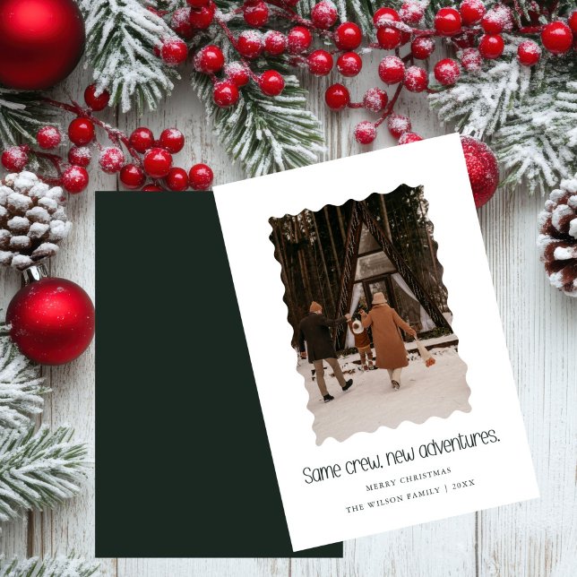 Même équipe, nouvelles aventures, carte de Noël ph (Créateur téléchargé)