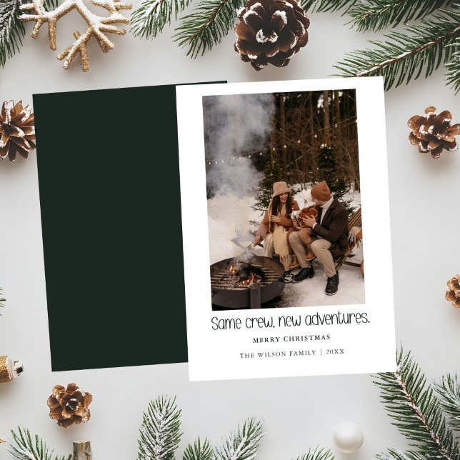 Même équipe, nouvelles aventures, carte de Noël ph (Créateur téléchargé)