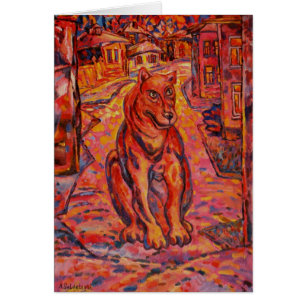 Même la carte de peinture d'original clair
