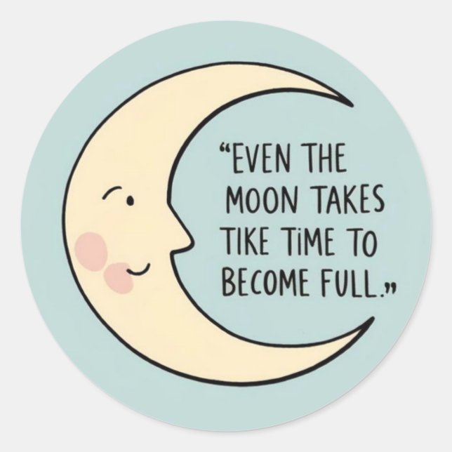 Même Les Stickers Lune (Devant)