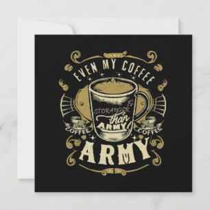 Même mon café est plus fort que l'armée