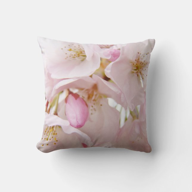 Mémé on t'aime cadeaux Coussin de jet Fleurs (Recto)