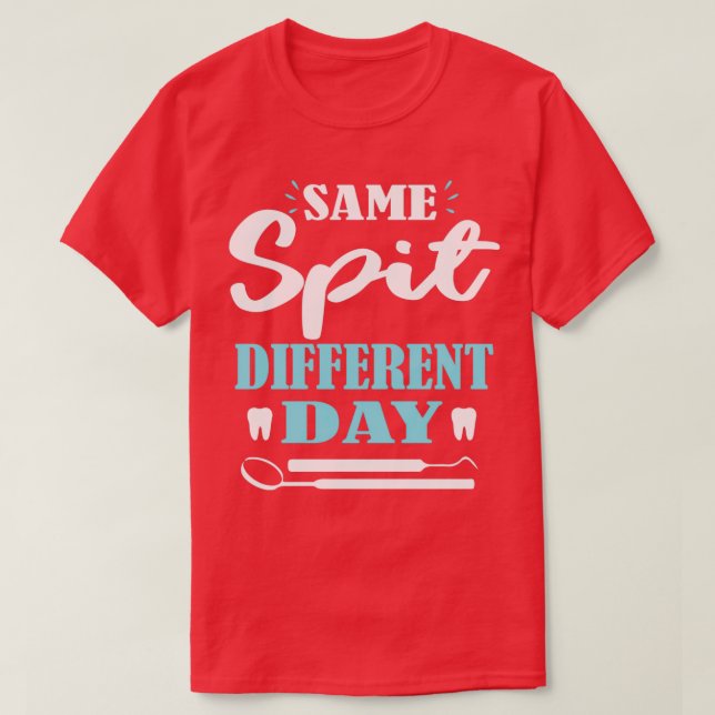 Même Spit Différent Jour Classic TShirt (Design devant)