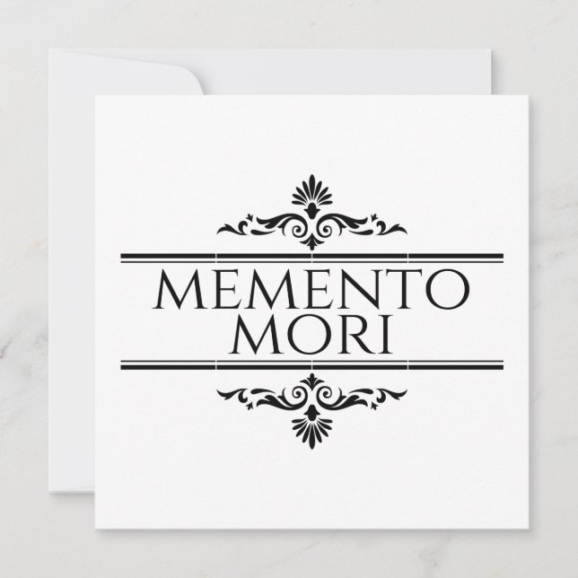 Memento Mori (Devant)