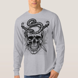 Memento Mori : Collecte de T-shirt tatouage crâne 