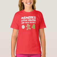 Memere's Little Helper Christmas Cookies T-Shirt