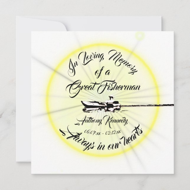 Mémoire amoureuse d'un grand pêcheur (Devant)