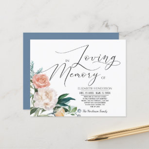 Mémoire de Sympathie Florale Budget/Merci.