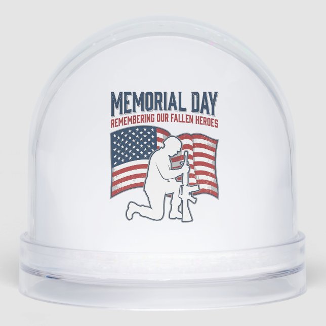 Memorial Day Fallen Heroes Patriotic Soldier Shirt (Avant)