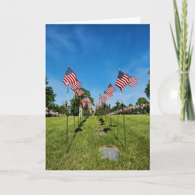 "Memorial Day Weekend 2024" Carte de Sympathie (Devant)
