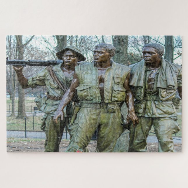 Mémorial des soldats du Vietnam Washington Puzzle (Horizontal)