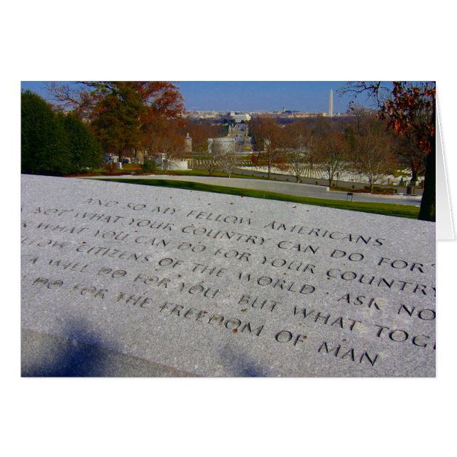 mémorial du jfk de arlington (Devant horizontal)