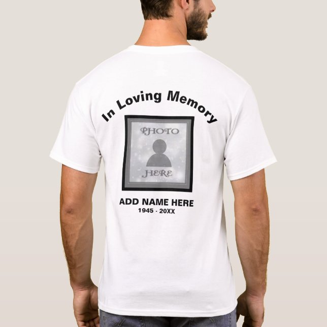 Mémorial | En T-shirt Mémoire Amour (Dos)