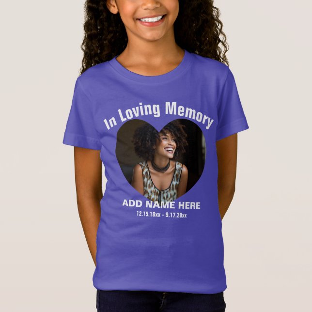 Mémorial | En T-shirt Mémoire Amour (Devant)