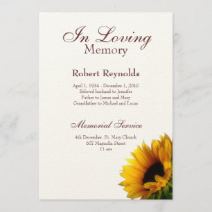 Mémorial / Faire-part