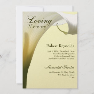 Mémorial / Faire-part