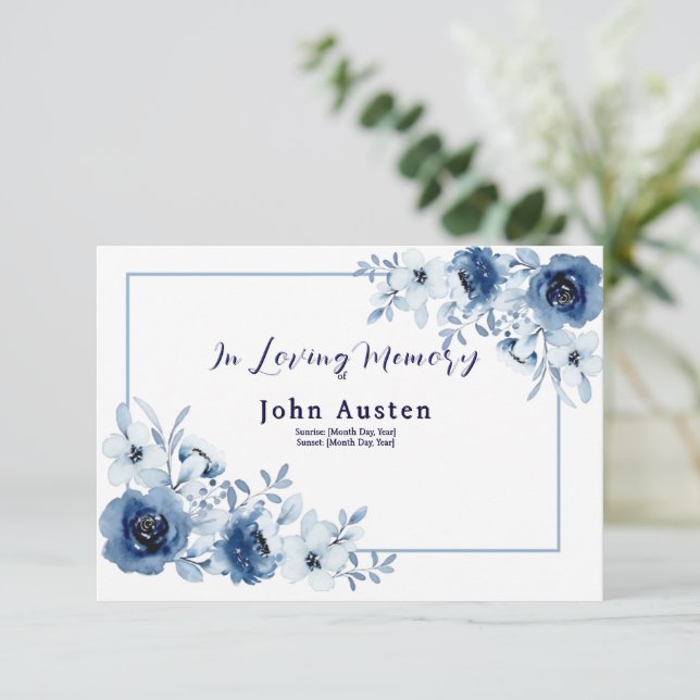 Memorial Invitation (Debout devant)