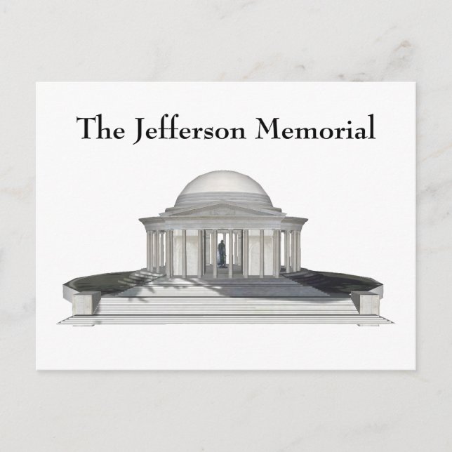 Mémorial Jefferson : Cartes postales (Devant)
