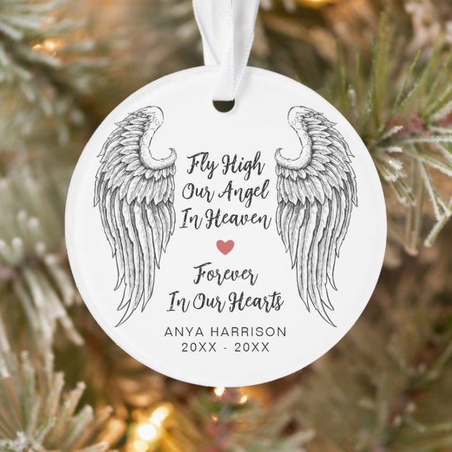 Memorial Wings Fly High Photo (Arbre)