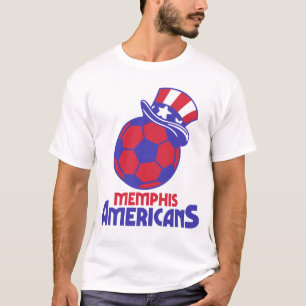 Memphis Americans MISL Retro T-shirt Soccer intér