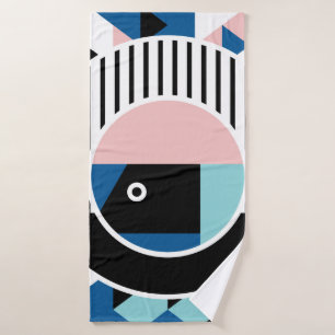 Memphis design d'affiche abstrait. Marque géométri