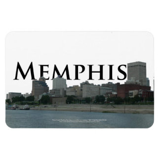 Memphis Skyline avec Memphis dans le Sky Magnet