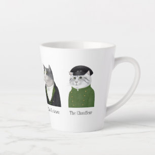 MEN CADRES Latte Mug + Texte
