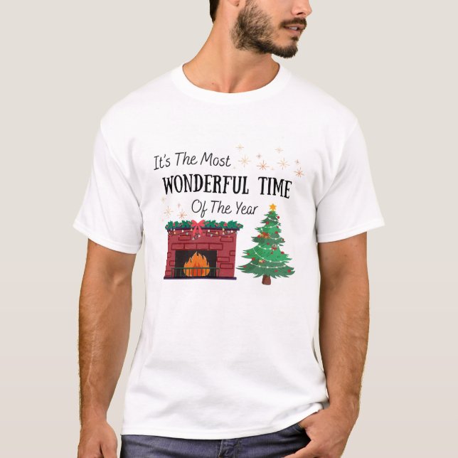 Men’s The Most Wonderful Time of The Year T-Shirt (Devant)