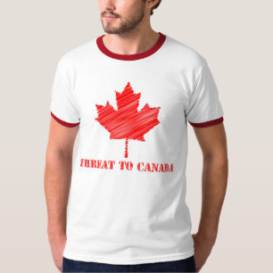 Menace pour le T-shirt du Canada
