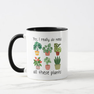 Ménages Café Mug pour maman Plante ou papa Plante