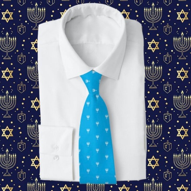 Ménorah de Hanukkah cravate (Créateur téléchargé)