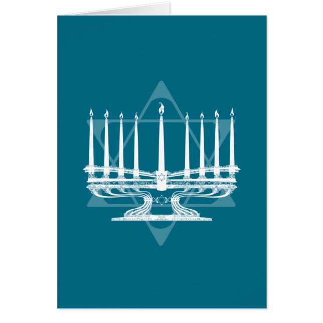 Menorah et étoile IV (Devant)