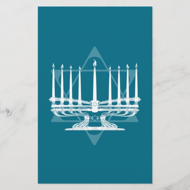 Menorah et étoile IV (Devant)