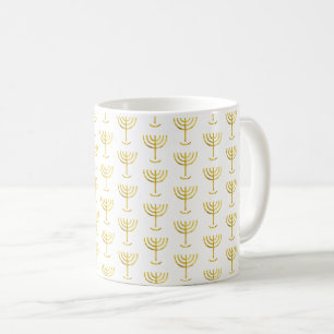 Ménorah Mug Gold