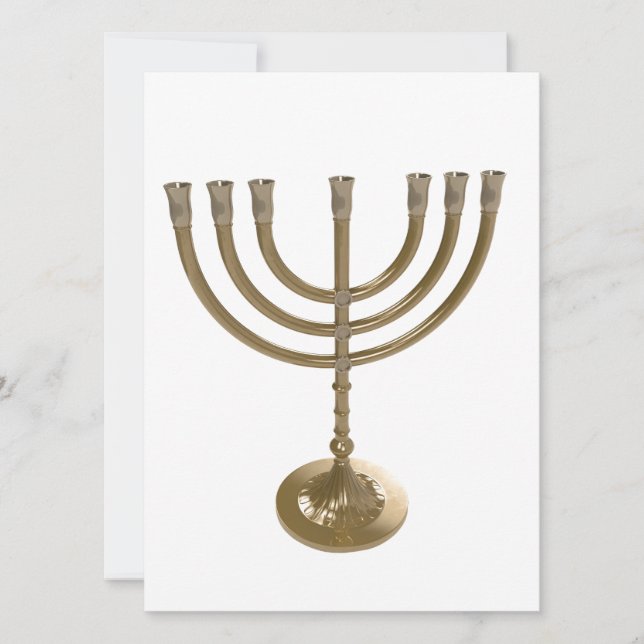 menorah or (Devant)