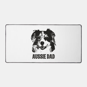 Mens Aussie Papa - Australian Shepherd Chien Papa